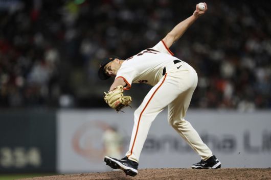 샌프란시스코 셋업맨 타일러 로저스는 좋은 성적에도 올스타에 뽑히지 못했다. 사진= AP= 연합뉴스 제공