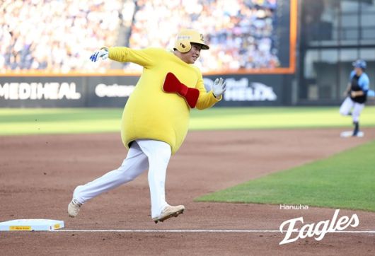 진심으로 올스타전을 즐긴 문현빈. 사진=한화 제공