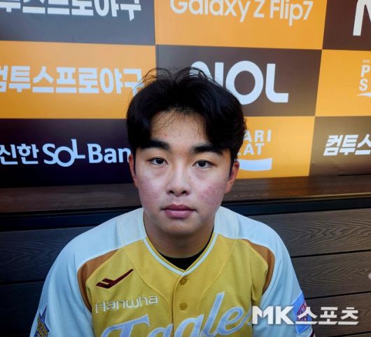 올스타전이 열리기 전 만난 문현빈. 사진(대전)=이한주 기자