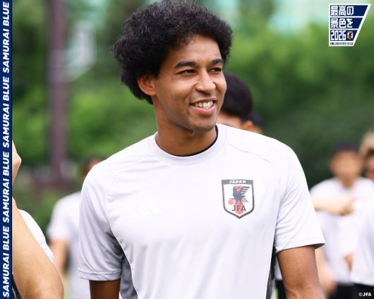 저메인 료. 사진=일본축구협회(JFA) SNS