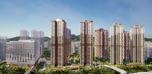 < HDC현대산업개발이 서울시 노원구 월계동 일원에 조성하는 서울원에는 웰니스 레지던스, 쇼핑몰과 스트리트몰, 프라임오피스, 글로벌 라이프 스타일 호텔 등이 예정되어 반경 1km 내에서 모든 삶의 요소를 누릴 수 있다 / 서울원 아이파크 투시도 >