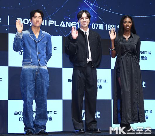 16일 오전 서울 구로구 더 세인트에서 Mnet ‘보이즈 2 플래닛’(BOYS II PLANET)의 제작발표회가 열렸다.  사진=천정환 기자