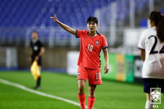 지소연. 사진=대한축구협회
