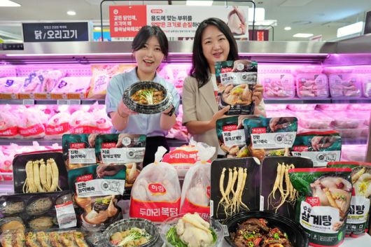 롯데마트에서 준비한 보양식 할인 행사. [롯데마트·슈퍼 제공]