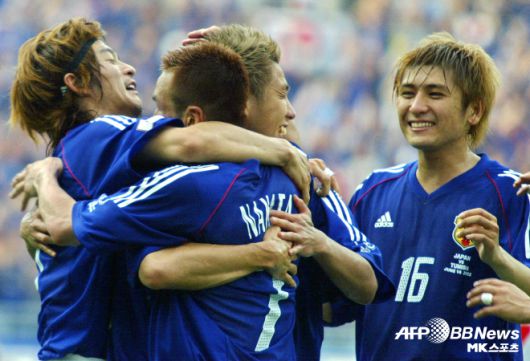 일본은 2002 한-일 월드컵에서 16강에 올랐다. 사진=AFPBBNews=News1