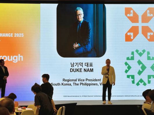 행사에 참석한 남기덕 메리어트 인터내셔널 한국·베트남·필리핀 지역 담당 대표 / 사진=권효정 여행+ 기자