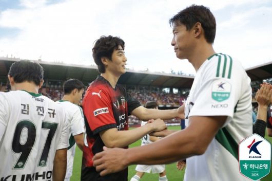 기성용(사진 왼쪽), 홍정호. 사진=한국프로축구연맹