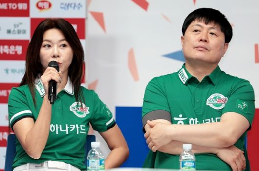 하나카드 김병호 김가영 선수. (사진=PBA)