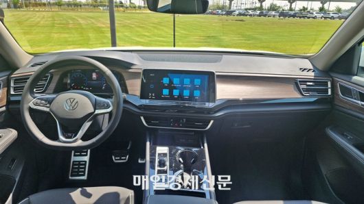 폭스바겐 신형 아틀라스 실내 [사진촬영=최기성 매경 디지털뉴스룸 기자]