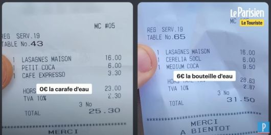 프랑스 파리의 식당들이 외국인 관광객을 상대로 바가지를 씌운다는 폭로가 나왔다. [사진출처 = 연합뉴스]