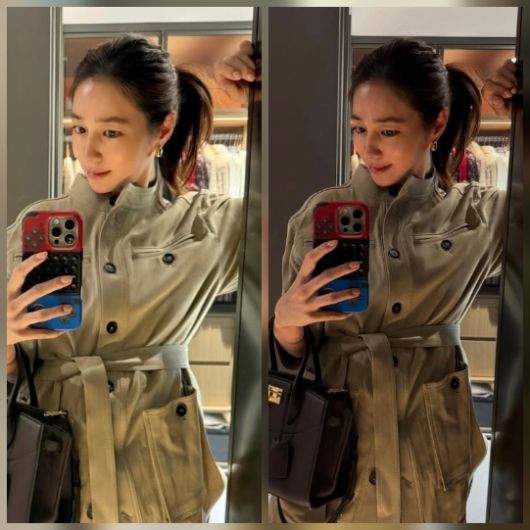 이민정이 폭염 속 촬영 비화를 전하며 소탈한 셀카로 눈길을 끌었다.사진=이민정 SNS