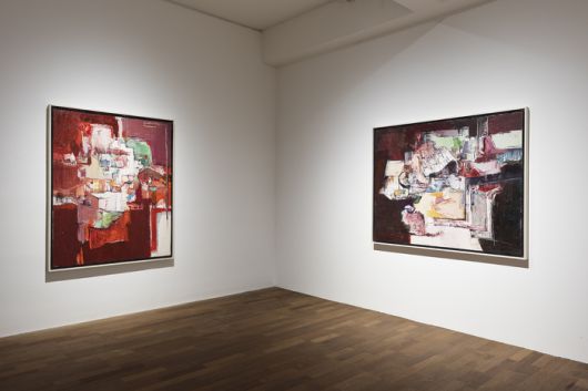 시오타 치하루의 초기 회화 작품. 작가의 유화 작품 5점 중 3점을 이번 개인전에서 선보인다. 가나아트