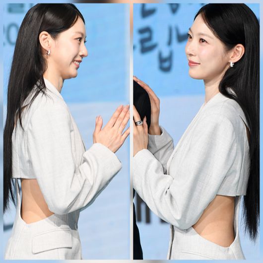 공승연이 단정한 듯 과감한 스타일링으로 반전 매력을 발산했다. 사진=천정환 기자