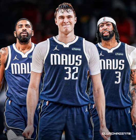 댈러스는 어빙, 플래그, 데이비스로 새로운 체제를 구성했다. 사진=클러치포인트 SNS
