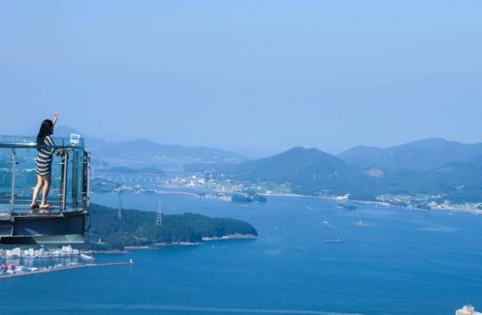 경남 통영 미륵산 전망대 / 사진 = 한국관광공사