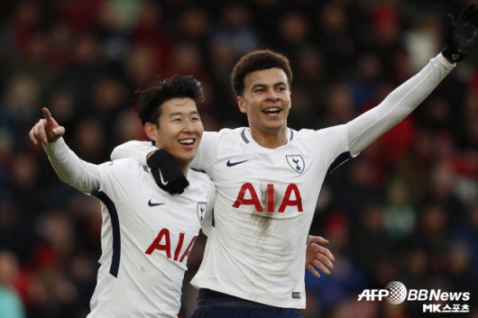 델레 알리는 토트넘 홋스퍼 시절 손흥민의 절친한 친구였다. 사진=AFPBBNews=News1