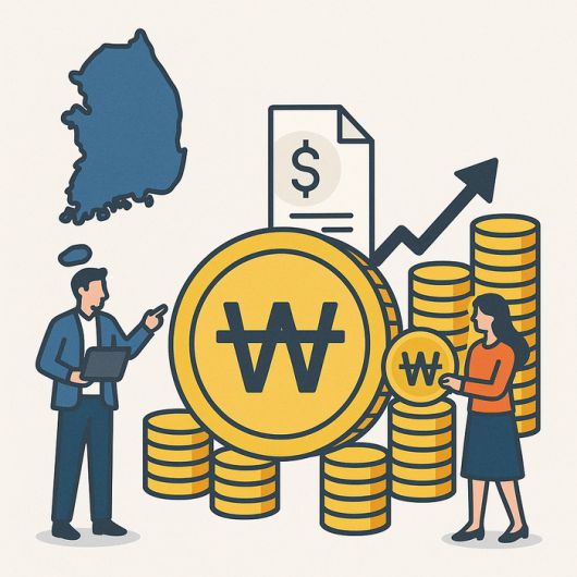 챗GPT가 그린 한국의 스테이블코인 발행. [챗GPT]