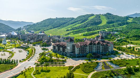 알펜시아 리조트 전경.