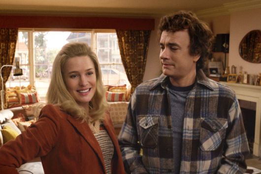 영화 '히어'에서 톰 행크스와 로빈 라이트의 얼굴을 젊어보이게 하는 데 AI 기술이 활용됐다.  소니픽쳐스