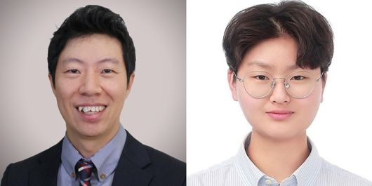 이슬기 UNIST 컴퓨터공학과 교수와 논문 제1저자인 정이수 연구원. [사진=UNIST]