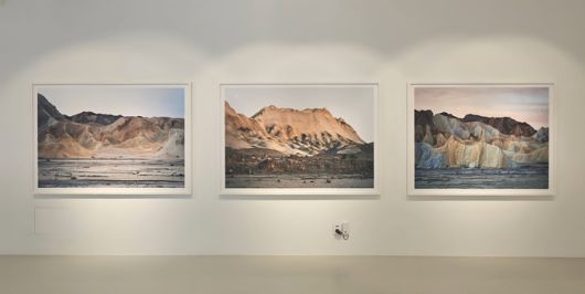 김우영 작가의 ‘사막’ 시리즈. 송경은 기자