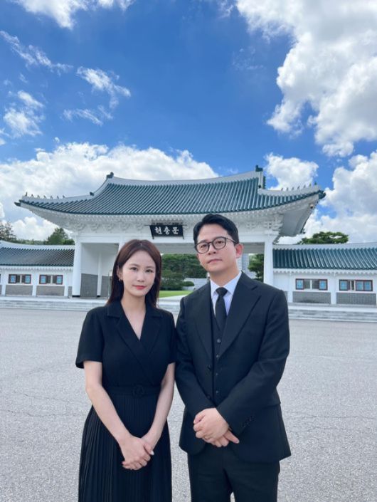 배우 송혜교부터 김남길, 배정남, 전효성, 엑소 세훈, 개그맨 김지민-김준호 부부 등 스타들이 각자의 방식으로 광복절을 기념했다. / 사진 = 김지민 SNS