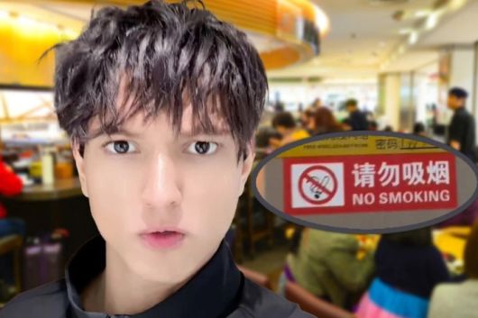 중국 상하이에 거주하는 한 외국인이 식당에서 흡연하는 중국인에게 항의하다 봉변을 당했다. [사진출처 = SCMP]