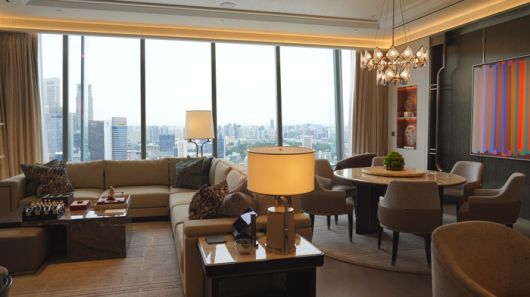 파이자 컬렉션의 프레지덴셜 스위트룸/사진=김지은 여행+ 기자