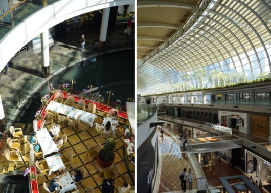 쇼핑몰 내부/사진=김지은 여행+ 기자