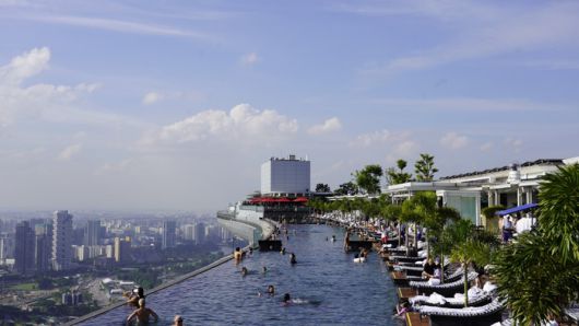 인피니티 풀/사진=김지은 여행+ 기자