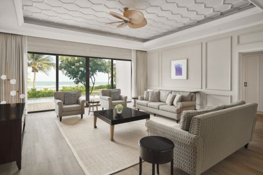 쉐라톤 푸꾸옥 롱비치 리조트 빌라 리빙 룸 / 사진=메리어트 인터내셔널