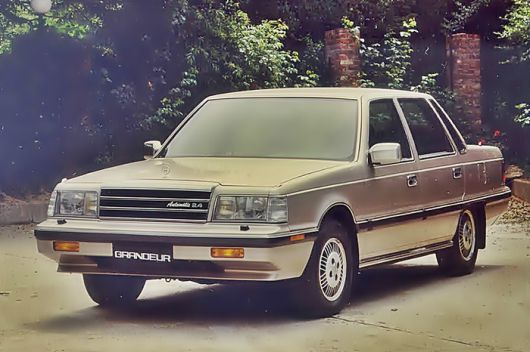 1세대 그랜저 [사진출처=매경DB]