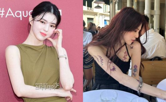 한소희. 사진|스타투데이DB, 한소희 SNS