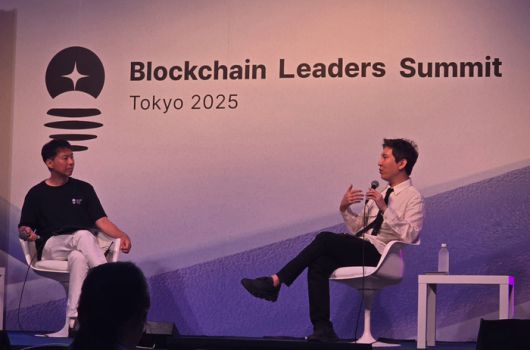 류이치 니시다 비대시벤처스 대표(왼쪽), 사이먼 킴 해시드 대표<사진=최근도 기자>