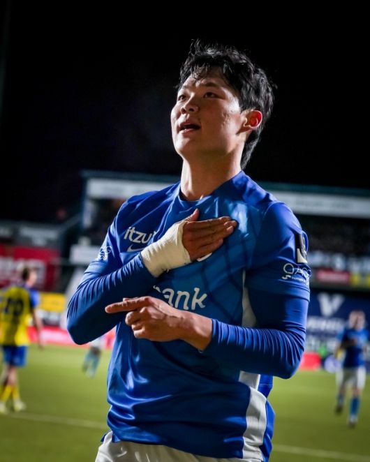 오현규. 사진=헹크 SNS