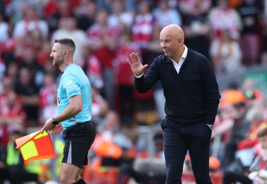 리버풀 아르네 슬롯 감독이 리버풀의 승리를 이끌었다. 사진=EPA=연합뉴스 제공