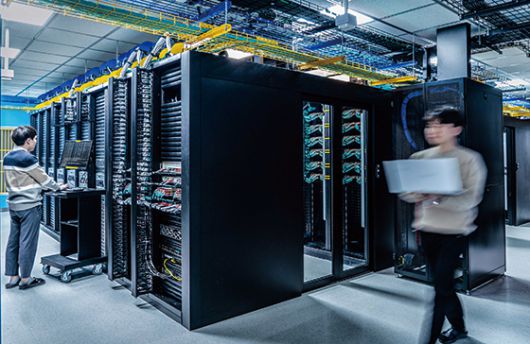 에이닷엑스 4.0의 대규모 학습을 진행한 SK텔레콤 자체 구축 슈퍼컴퓨터 ‘타이탄’