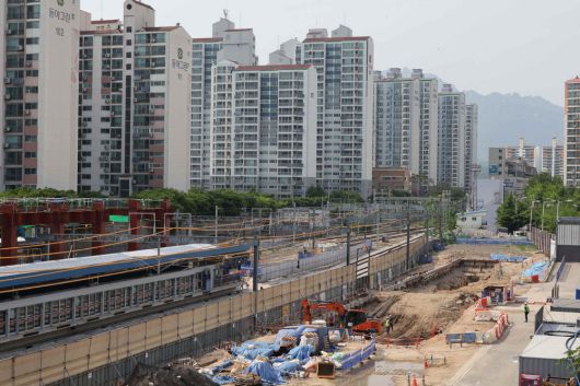 GTX-C노선 지하화가 확정된 서울 창동역 일대. 매경DB