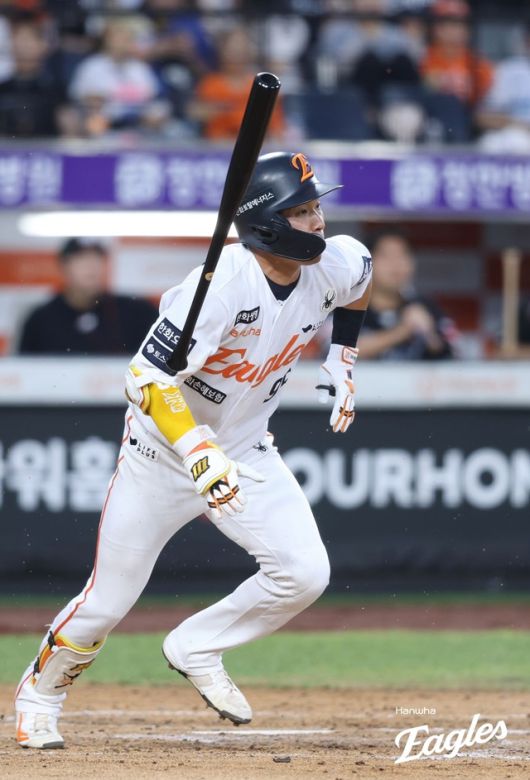 3일 대전 NC전에서 한화 승리의 일등 공신이 된 황영묵. 사진=한화 제공