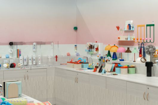 지난 4일 개막한 파리 메종&오브제 한국디자인관에 진열된 K디자인 제품 모습