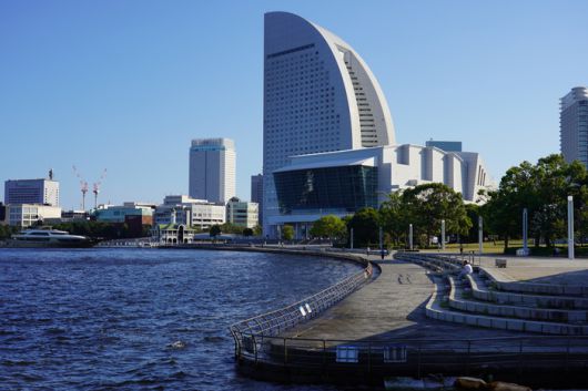 달리면서 본 요코하마의 풍경/사진=김지은 여행+ 기자