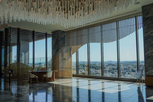 웨스틴 요코하마의 자연친화적인 디자인/사진=김지은 여행+ 기자