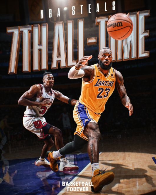 제임스는 NBA에서 함께 뛰고 싶은 선수 중 한 명으로 피펜을 선택했다. 사진=바스켓볼 포에버 SNS