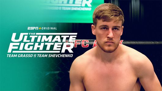 미국 스포츠 OTT 서비스 ESPN+가 보도자료로 홍보한 UFC 리얼리티프로그램 The Ultimate Fighter 시즌32 미들급 토너먼트 패디 매코리. 사진=TKO