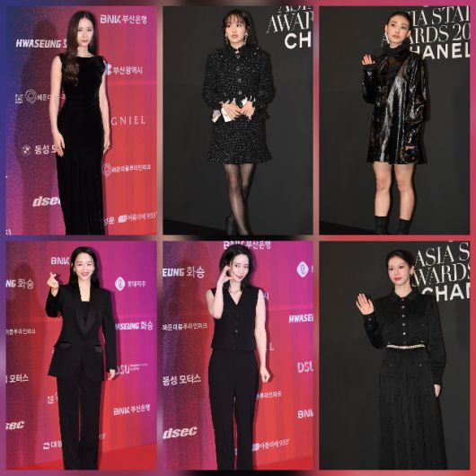 부산국제영화제 ‘2025 마리끌레르 아시아 스타 어워즈’ 포토월 행사가 18일 부산 해운대구 파라다이스 호텔에서 열렸다. 사진=천정환 기자