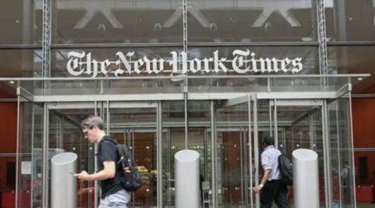 뉴욕타임즈 본사 [사진 = 연합뉴스]