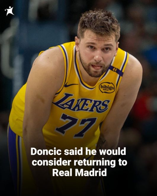 지금은 레알로의 복귀를 먼저 언급할 단계가 아니다. 돈치치는 제임스와 함께 레이커스에서 NBA 정상을 바라보고 있다. 현재 전력으로는 대단히 어려운 일. 다만 돈치치 중심의 팀이 되는 중인 만큼 여러모로 새로운 변화를 기대케 했다. 사진=바스켓 뉴스 SNS