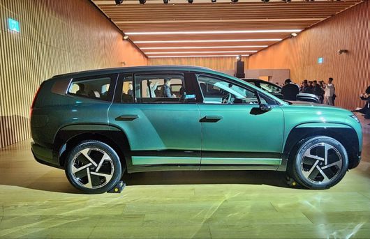 2025 IDEA 디자인 어워드에서 동상을 받은 현대차 아이오닉9 [사진촬영=최기성 매경 디지털뉴스룸기자 ]