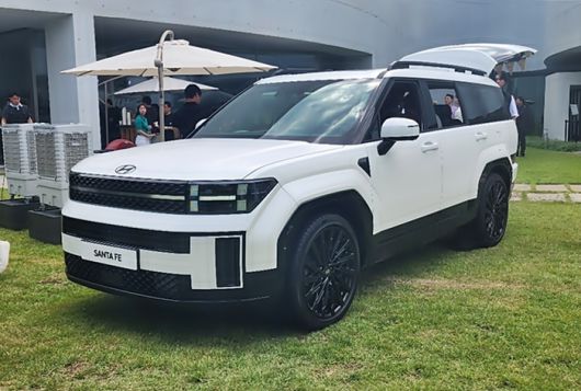 국내에서는 뒤태 혹평에 시달렸지만 해외에서는 극찬받은 싼타페 [사진촬영=최기성 매경 디지털뉴스룸 기자]