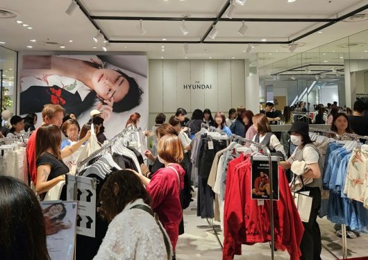 현대백화점이 지난해 5월 일본 도쿄 파르코백화점 시부야점에서 열었던 팝업스토어 사진. [사진 = 현대백화점]